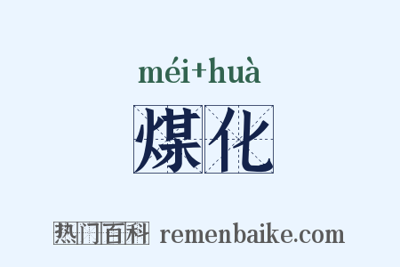 煤化是什么意思的图片